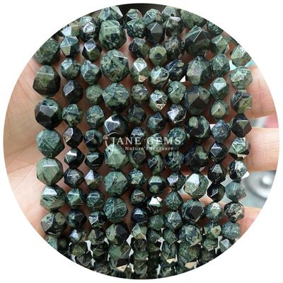 Alışveriş Alışveriş Doğal Kristal Gemstone Yüzlü İnciler Yüzlü Kayalık Taş İncil Aksesuarları Mücevherler için Rombus İncil Aralıklandırıcı