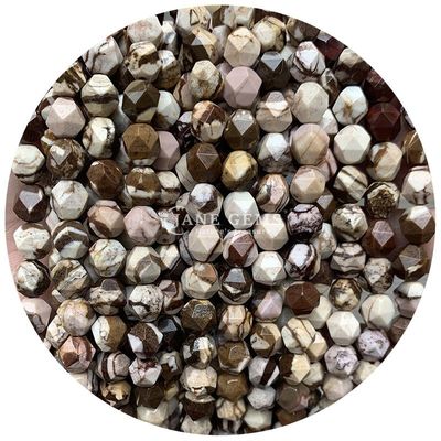 Alışveriş Alışveriş Doğal Kristal Gemstone Yüzlü İnciler Yüzlü Kayalık Taş İncil Aksesuarları Mücevherler için Rombus İncil Aralıklandırıcı
