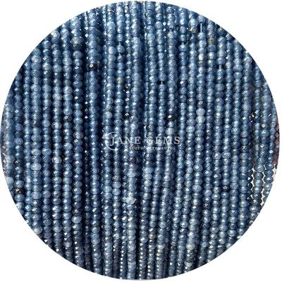 Beyaz Siyah Çalcedony Gemler Mermi Doğal Kristal Yüzlü Abacus Şekli Bilezikler için küçük gevşek mermi telleri