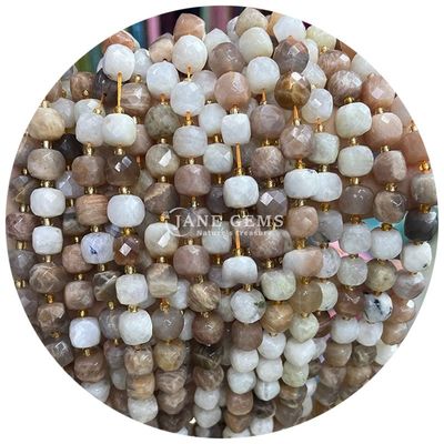 Alışveriş Alışveriş Doğal Gemstone Sıfır İnciler Florit Kristal Taş Sıfır İnciler Ay Taşı Sıfır İncil Aralıkları Diy Mücevherler için