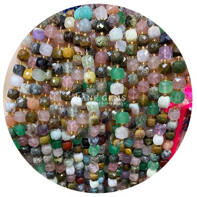 Alışveriş Alışveriş Doğal Gemstone Sıfır İnciler Florit Kristal Taş Sıfır İnciler Ay Taşı Sıfır İncil Aralıkları Diy Mücevherler için
