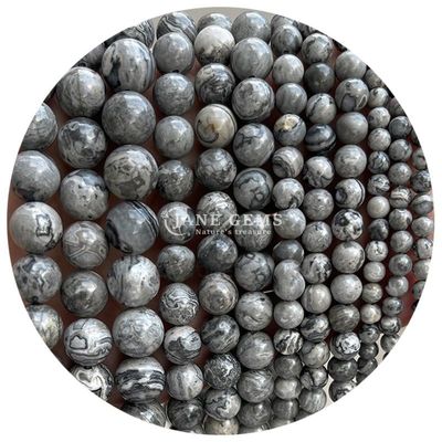 Alışveriş Alışveriş Doğal Taş Jasper Yuvarlak Çıplak Boncuklar 8mm Labradorit Çıplak Boncuklar Gül Kuvars Yuvarlak Boncuklar Mücevherler İçin Aralıklandırıcılar