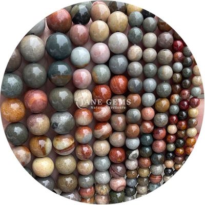 Alışveriş Alışveriş Doğal Taş Jasper Yuvarlak Çıplak Boncuklar 8mm Labradorit Çıplak Boncuklar Gül Kuvars Yuvarlak Boncuklar Mücevherler İçin Aralıklandırıcılar