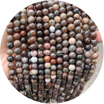 Alışveriş Alışveriş Doğal Taş Jasper Yuvarlak Çıplak Boncuklar 8mm Labradorit Çıplak Boncuklar Gül Kuvars Yuvarlak Boncuklar Mücevherler İçin Aralıklandırıcılar