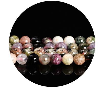 Alışveriş Alışveriş Doğal Taş Yuvarlak Çıplak Boncuklar 8mm Pembe Zebra Jasper Çıplak Boncuklar Turmalin Yuvarlak Boncuklar Mücevherler İçin Aralıklandırıcılar
