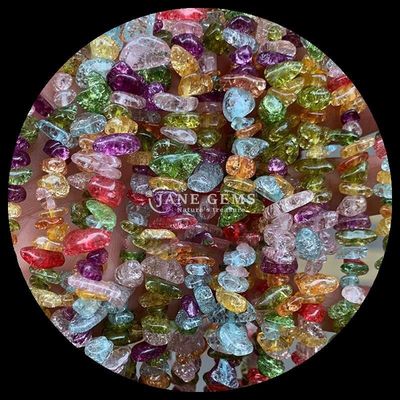 Kırmızı Agate Gemler Mermi Doğal Kristal Düzensiz Şekil Çip Çakıl Taşı Bilezikler için gevşek mermi iplikleri