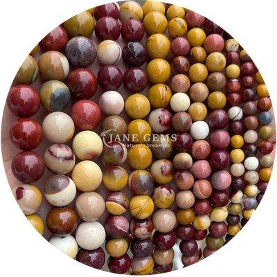 Alışveriş Alışveriş Doğal Taş Yuvarlak Yumuşak Mühürler 8mm Hematit Yumuşak Mühürler Lava Taşı Yuvarlak Agat Mühürler Mücevherler için Aralıklandırıcılar M