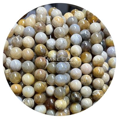 Alışveriş Alışveriş Doğal Taş Yuvarlak Yumuşak Mühürler 8mm Hematit Yumuşak Mühürler Lava Taşı Yuvarlak Agat Mühürler Mücevherler için Aralıklandırıcılar M