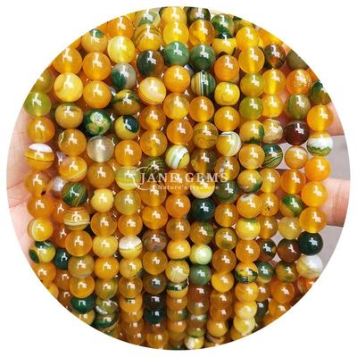 Cümle Doğal Taş Yuvarlak Yumuşak Mühürler 8mm Mavi Alçak Alçak Mühürler Yuvarlak Hematit Mühürler Mücevher Yapımı için Aralıklandırıcılar
