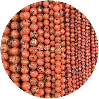 Toptan Satış Doğal Taş Yuvarlak Çıkarsız İnciler 8mm Çok Renkli Çizgili Agat Çıkarsız İnciler Yuvarlak İnciler Mücevherler İçin Aralıklandırıcılar