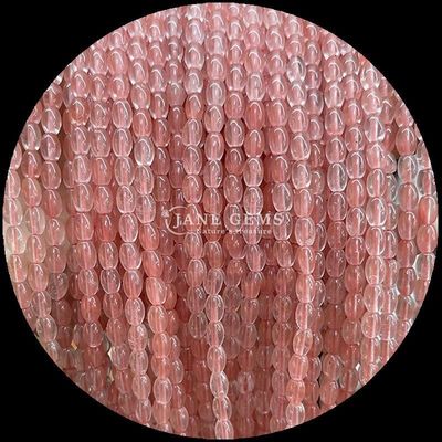 Kaplan Gözü Sarı Aventurine Gem Bead Doğal Kristal Pirinç Şekli Taş Çıplak İnci Dalları Bilezikler İçin