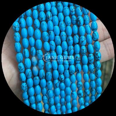 Kaplan Gözü Sarı Aventurine Gem Bead Doğal Kristal Pirinç Şekli Taş Çıplak İnci Dalları Bilezikler İçin