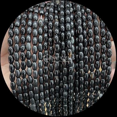 Kaplan Gözü Sarı Aventurine Gem Bead Doğal Kristal Pirinç Şekli Taş Çıplak İnci Dalları Bilezikler İçin