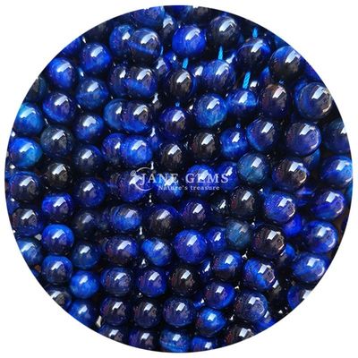 Alışveriş Alışveriş Doğal Taş Yuvarlak Çıplak Boncuklar 8mm Kaplan Gözü Çıplak Boncuklar Gül Kırmızı Kaplan Gözü Yuvarlak Boncuklar Mücevherler için Aralıklar