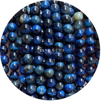 Alışveriş Alışveriş Doğal Taş Yuvarlak Çıplak Boncuklar 8mm Kaplan Gözü Çıplak Boncuklar Gül Kırmızı Kaplan Gözü Yuvarlak Boncuklar Mücevherler için Aralıklar