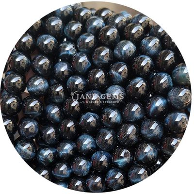 Alışveriş Alışveriş Doğal Taş Yuvarlak Çıplak Boncuklar 8mm Kaplan Gözü Çıplak Boncuklar Gül Kırmızı Kaplan Gözü Yuvarlak Boncuklar Mücevherler için Aralıklar