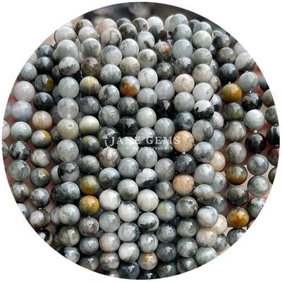 Alışveriş Alışveriş Doğal Taş Yuvarlak Çıplak Boncuklar 8mm Kaplan Gözü Çıplak Boncuklar Gül Kırmızı Kaplan Gözü Yuvarlak Boncuklar Mücevherler için Aralıklar