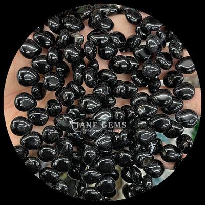 Carnelian Black Agate Gem Bead Doğal Kristal Su Damlası Şekli Taş Çıkarılmamış İnci Dalları Bilezikler İçin