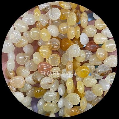 Hint Agate Topaz Gem Bead Doğal Kristal Su Damlası Şekli Taş Çıkarılmamış İnci Dalları Bilezikler İçin