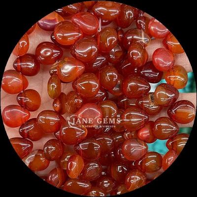 Hint Agate Topaz Gem Bead Doğal Kristal Su Damlası Şekli Taş Çıkarılmamış İnci Dalları Bilezikler İçin