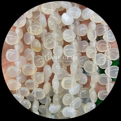 Howlite Crazy Agate Gem Bead Doğal Kristal Su Damlası Şekli Taş Çıkarılmamış İnci Dalları Bilezikler İçin