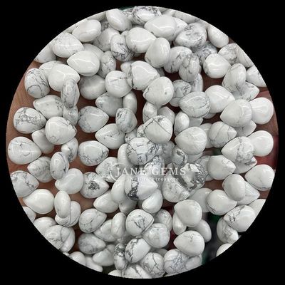 Howlite Crazy Agate Gem Bead Doğal Kristal Su Damlası Şekli Taş Çıkarılmamış İnci Dalları Bilezikler İçin