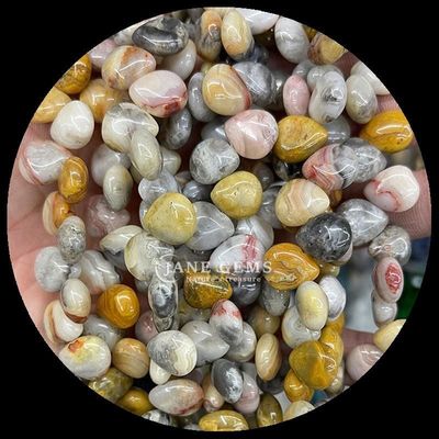 Howlite Crazy Agate Gem Bead Doğal Kristal Su Damlası Şekli Taş Çıkarılmamış İnci Dalları Bilezikler İçin