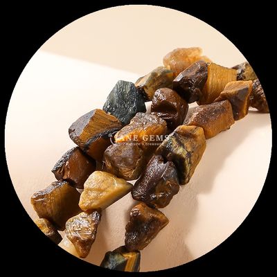 Gül Kuvars Ametist Gem Bead Doğal Kristal Çift Taş Çarpık Taş Bilezikler için gevşek boncuk iplikleri
