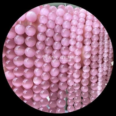 Renkli Pembe Sarı Göl Mavi Renkli Boncuk Özel Düzenlenebilir Yuvarlak Şekil Kedinin Göz Boncukları DIY Hediye