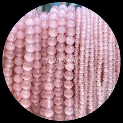 Turuncu Mor Sarı Renkli Yuvarlak Şekil Kedinin Gözü Sıfır Mercekli Dallar Mercek Boyutu 4mm/6mm/8mm/10mm/12mm