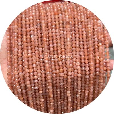 Doğal mücevher yüzlü enerji kristal yuvarlak şekli gevşek boncuklar DIY mücevher yapımı için