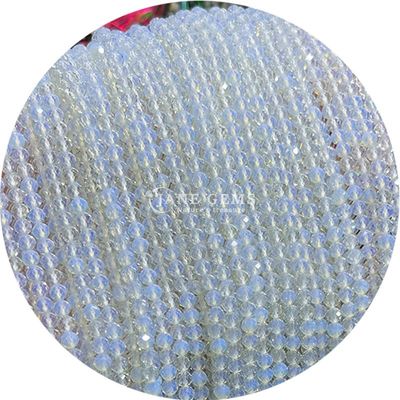Gemstone Doğal Kristal Yuvarlak DIY Taş Çıplak İnciler Bilezik Kolye Mücevher Yapım