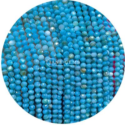 Gemstone Doğal Kristal Yuvarlak DIY Taş Çıplak İnciler Bilezik Kolye Mücevher Yapım