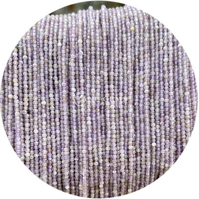 Gemstone Doğal Kristal Yuvarlak DIY Taş Çıplak İnciler Bilezik Kolye Mücevher Yapım