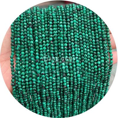 Gemstone Doğal Kristal Yuvarlak DIY Taş Çıplak İnciler Bilezik Kolye Mücevher Yapım