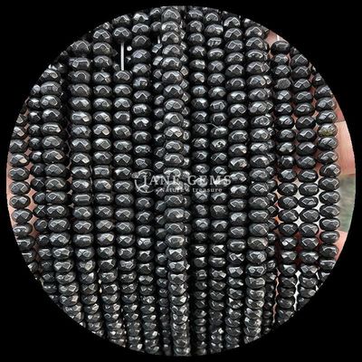 Hint Agate Yeşil Nokta Doğal Gemstone Bead Strands Doğal Gemstone Faceted Abacus Beads Custom Gifts için