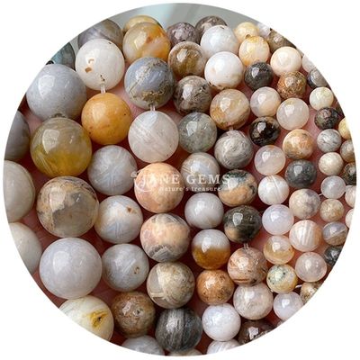 Doğal Şifa Kristal Gemstone gevşek boncuklar Yumuşak taş boncuklar Mücevher yapımı için