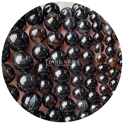 Yumuşak Doğal Taş İnciller Asıl Taş Agat Kristal İnciller DIY Mücevher Yapımı İçin
