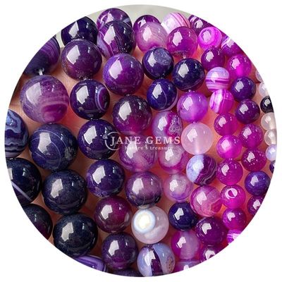 Yumuşak Doğal Taş İnciller Asıl Taş Agat Kristal İnciller DIY Mücevher Yapımı İçin