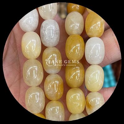 Gems Bead Howlite Opalite Natural Crystal Gemstone Barrel Shape Loose Bead Strands for Jewelry Making (Gümüşçülük yapımı için gevşek boncuk telleri)