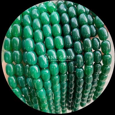 Gem Bead Dalmatian Jasper Natural Crystal Gemstone Barrel Shape Loose Bead Strands for Jewelry Making (Dalmatik Yaspi Doğal Kristal Değerli Taş Fıçı Şekli)