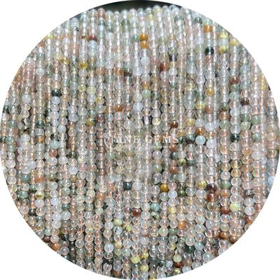 İyileştirici Enerji Yarım değerli taş Yumuşak yuvarlak gevşek boncuklar Zebra Jasper Doğal boncuklar DIY için iplikler