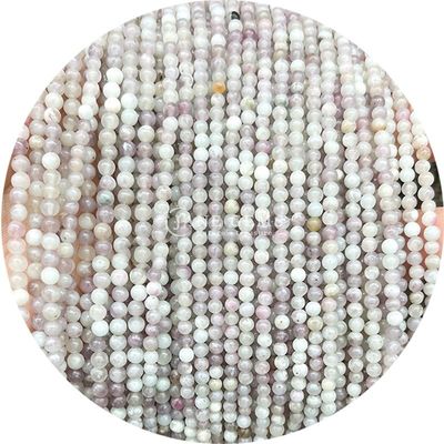 İyileştirici Enerji Yarım değerli taş Yumuşak yuvarlak gevşek boncuklar Zebra Jasper Doğal boncuklar DIY için iplikler