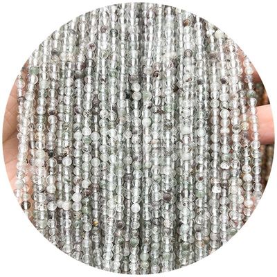 İyileştirici Enerji Yarım değerli taş Yumuşak yuvarlak gevşek boncuklar Zebra Jasper Doğal boncuklar DIY için iplikler