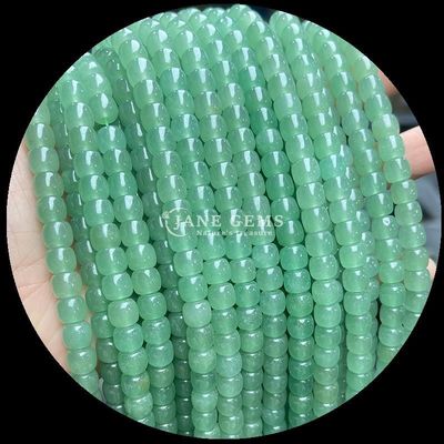 Gem Bead Yeşil Aventurine Mor Taş Doğal Kristal Gemstone Elma Şekilli gevşek boncuk telleri Mücevher Yapımında