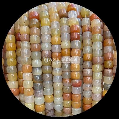 Gem Bead Yeşil Aventurine Mor Taş Doğal Kristal Gemstone Elma Şekilli gevşek boncuk telleri Mücevher Yapımında