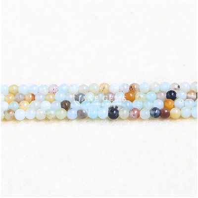 Gerçek Doğal Taş Gemstone Polatlı Pürüzsüz Yumuşak Yuvarlak Boncuk Diy Bilezik Boynuz Yapım Aksesuarları