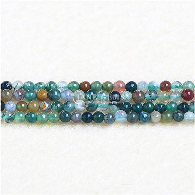 Gerçek Doğal Taş Gemstone Polatlı Pürüzsüz Yumuşak Yuvarlak Boncuk Diy Bilezik Boynuz Yapım Aksesuarları