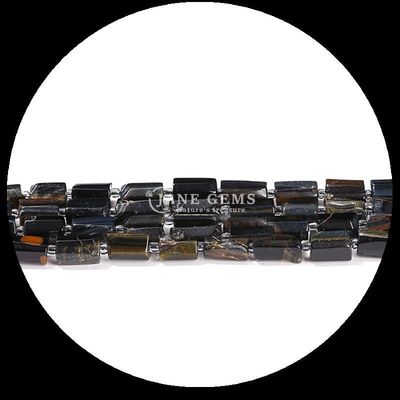 Gem Bead Doğal Kristal Apatit Rodonit Gemstone Yüzlü Silindir Şekli Sıfır İnci Yapımcılık için İnci Dişleri
