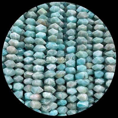Gems Bead Natural Crystal Amazonite Eagle Eye Gemstone Düzensiz Çökmüş Şekil Sıfır İnci Yapım için İnci Yilekleri